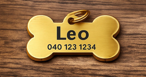 Nimilaatta luun muotoinen